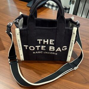 Marc Jacobs Black and White Tote Bag